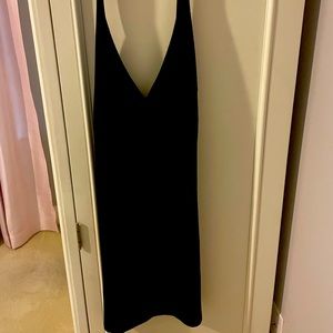 Sexy black stretch dress